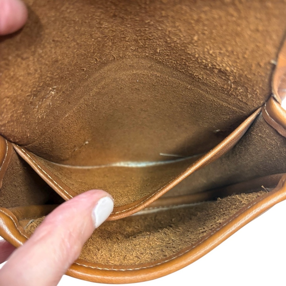 Vintage 9826 Coach Mini Belt Bag British Tan Glovetanned Leather USA 0722-132 - Picture 13 of 16